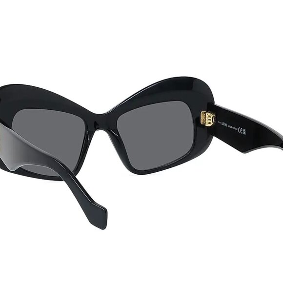 LOEWE Women\'s Butterfly Cat Eye Sunglasses LW40145F 01A Black UV400 main image 4